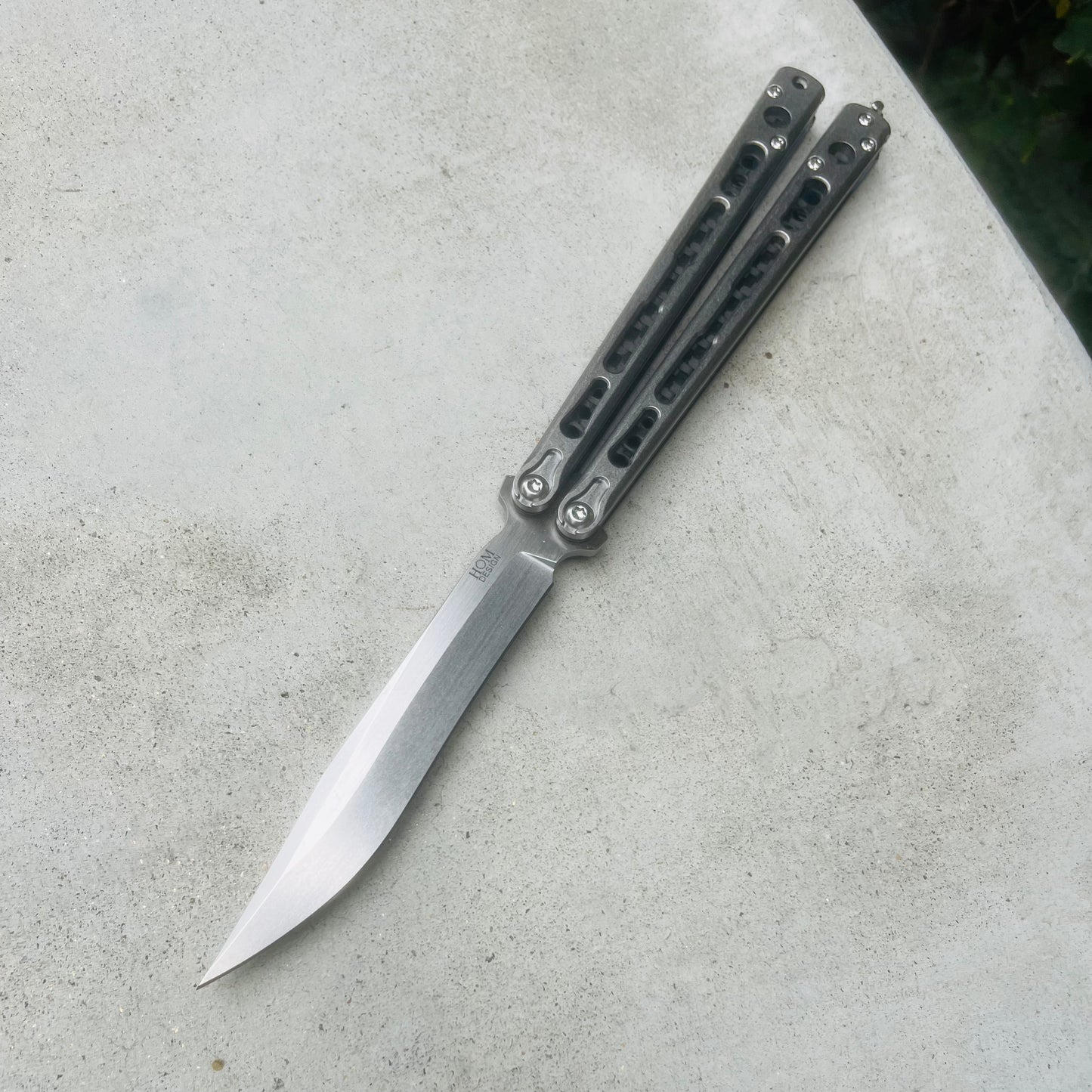 Chimera V2 Stonewashed - Carbon Fiber/Blue G10