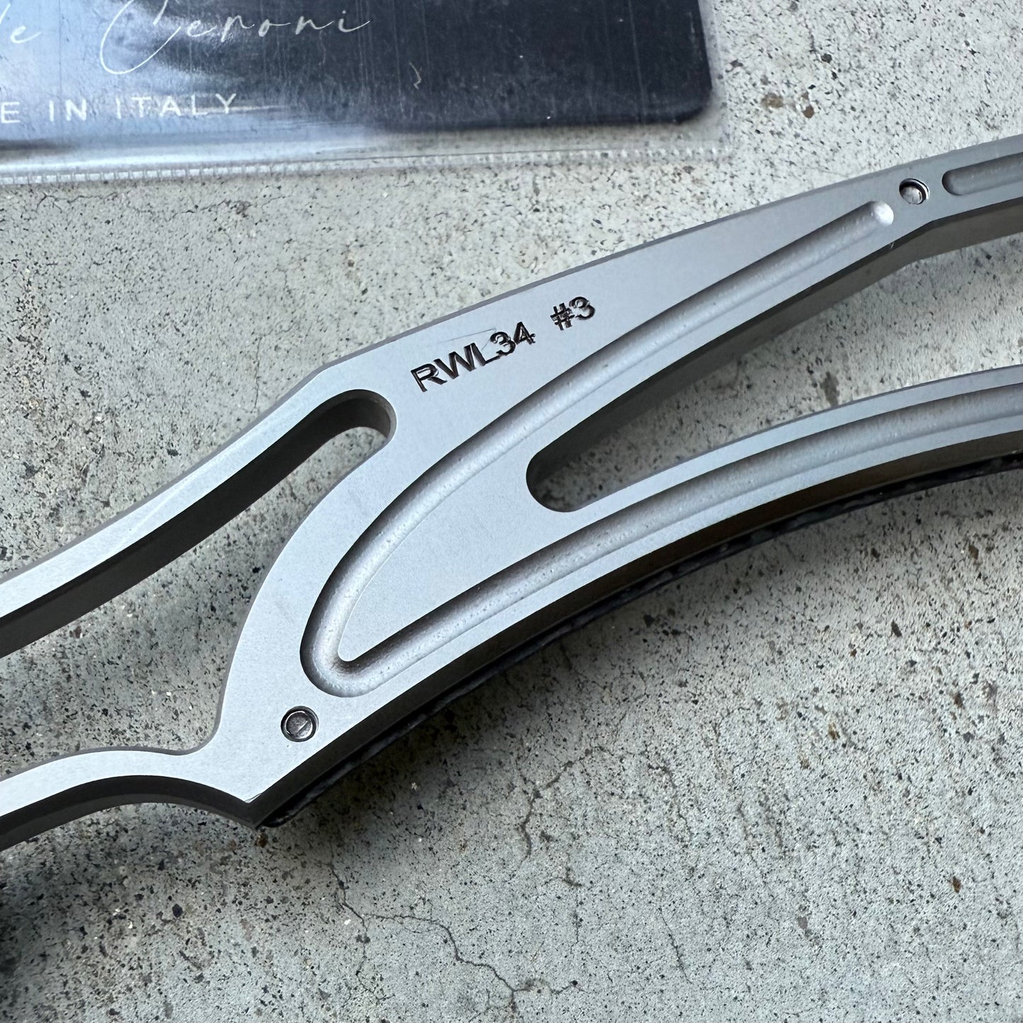 Ceroni Knives TI-Tracker Trinidad Scorpion (used)
