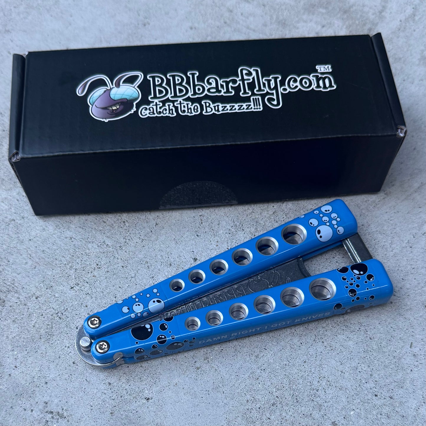 BBbarfly OG2 - New Soda Pop Balisong Bottle Opener