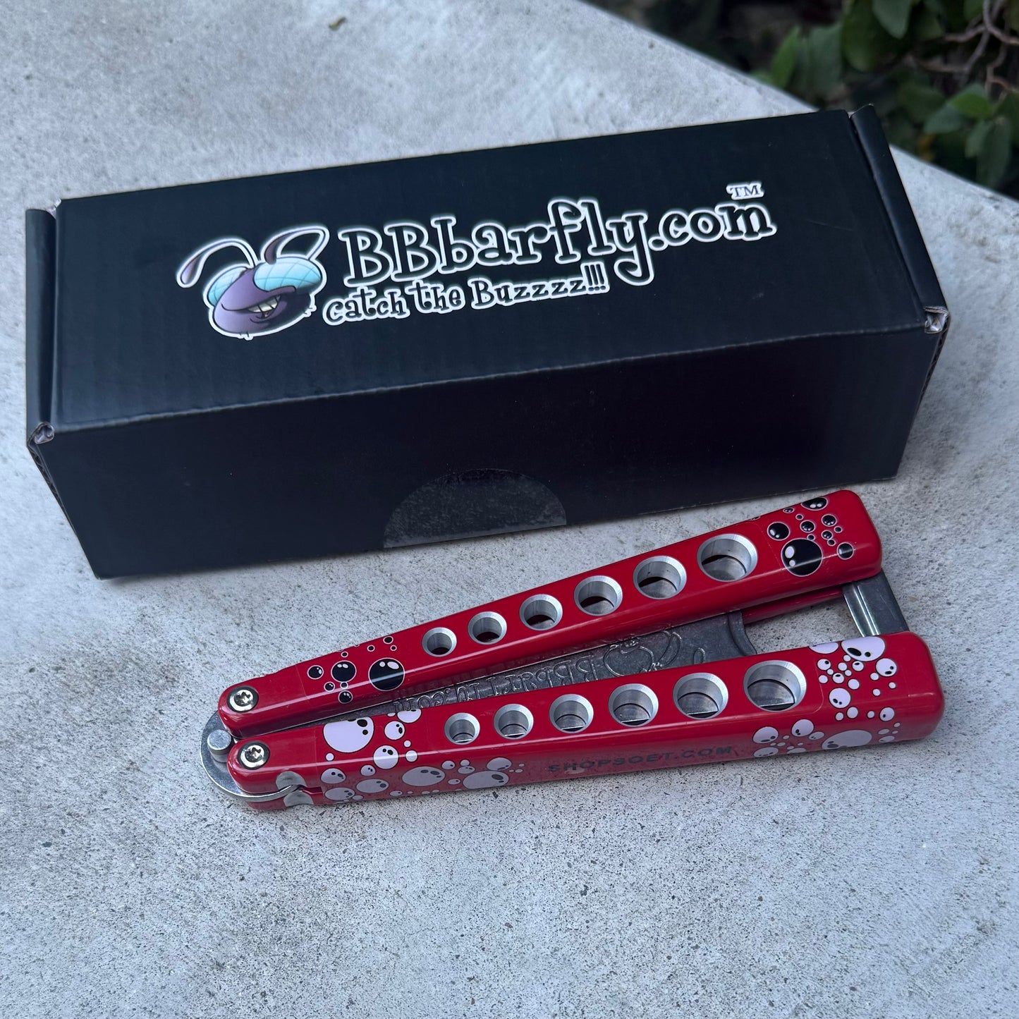 BBbarfly OG2 - Soda Pop Balisong Bottle Opener