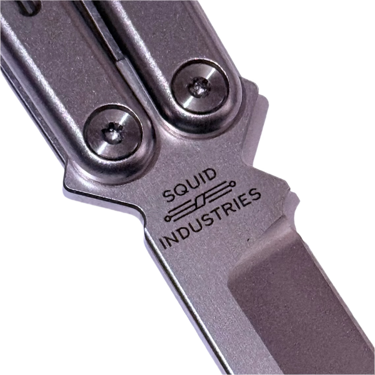 Squid Industries Zirblast Titanium Krake Raken Weehawk silver