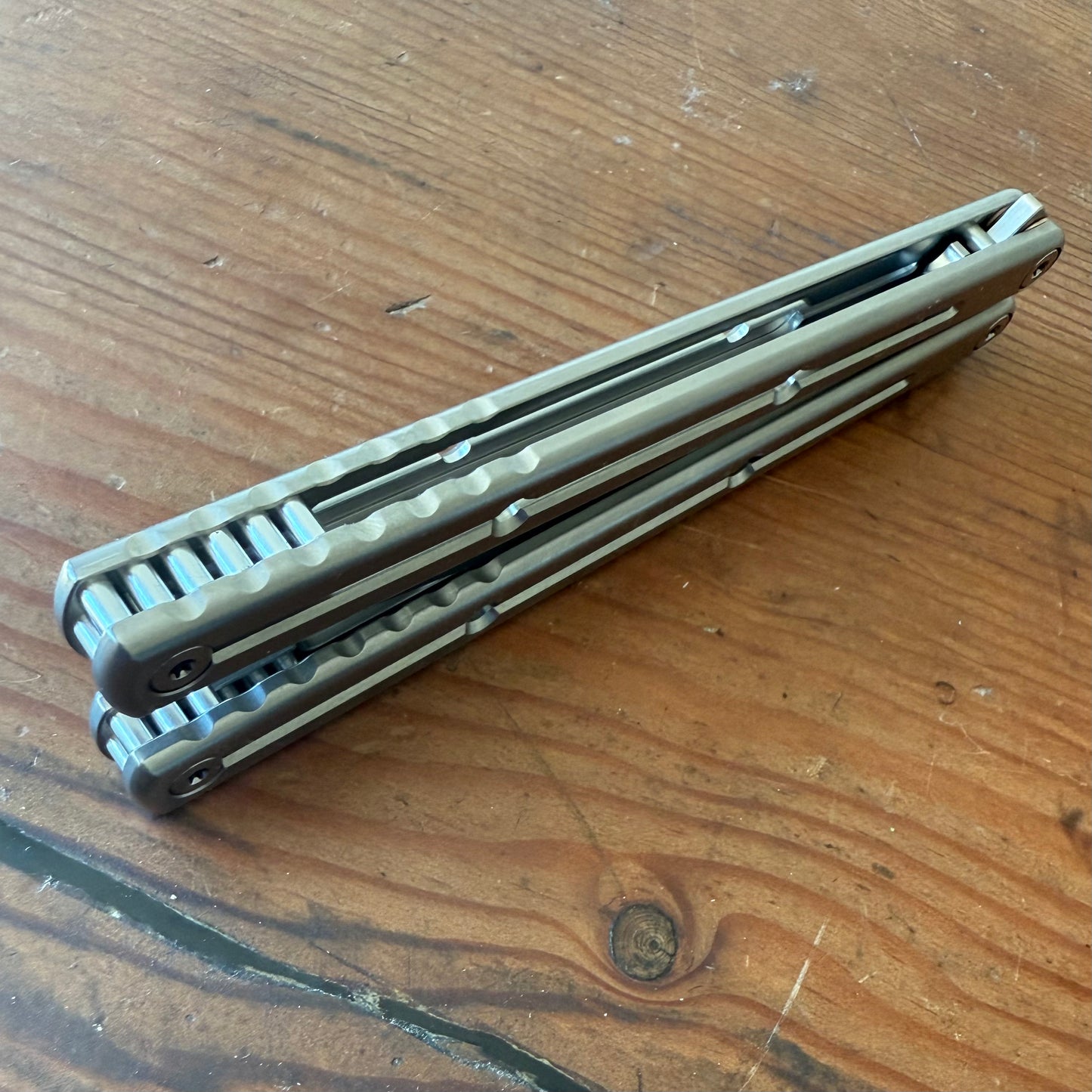 Squid Industries Zirblast Titanium Krake Raken Weehawk silver