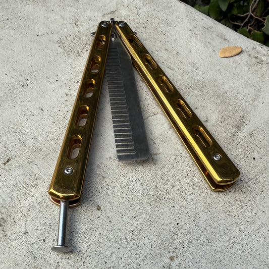Golden Balisong Comb