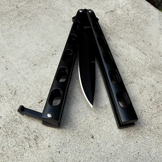 Black Metal Balisong