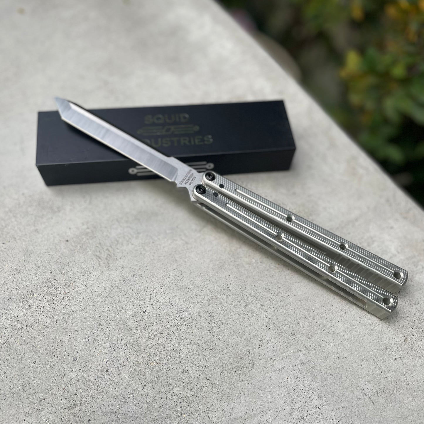 Squid Industries Krake Raken V3 Silver Tanto