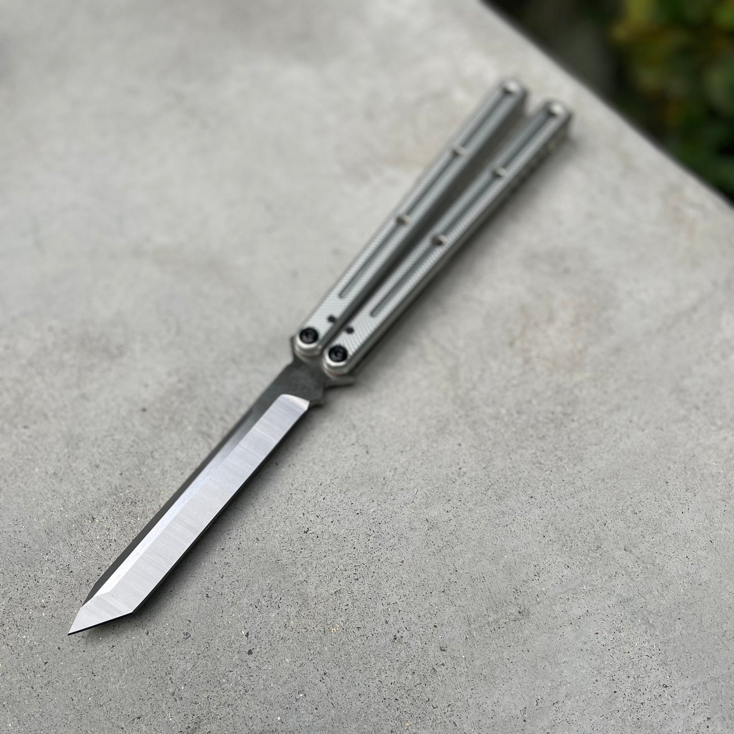 Squid Industries Krake Raken V3 Silver Tanto