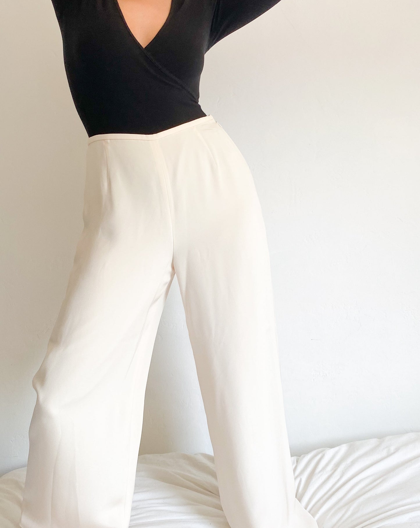 Vintage Escada Cream Trousers