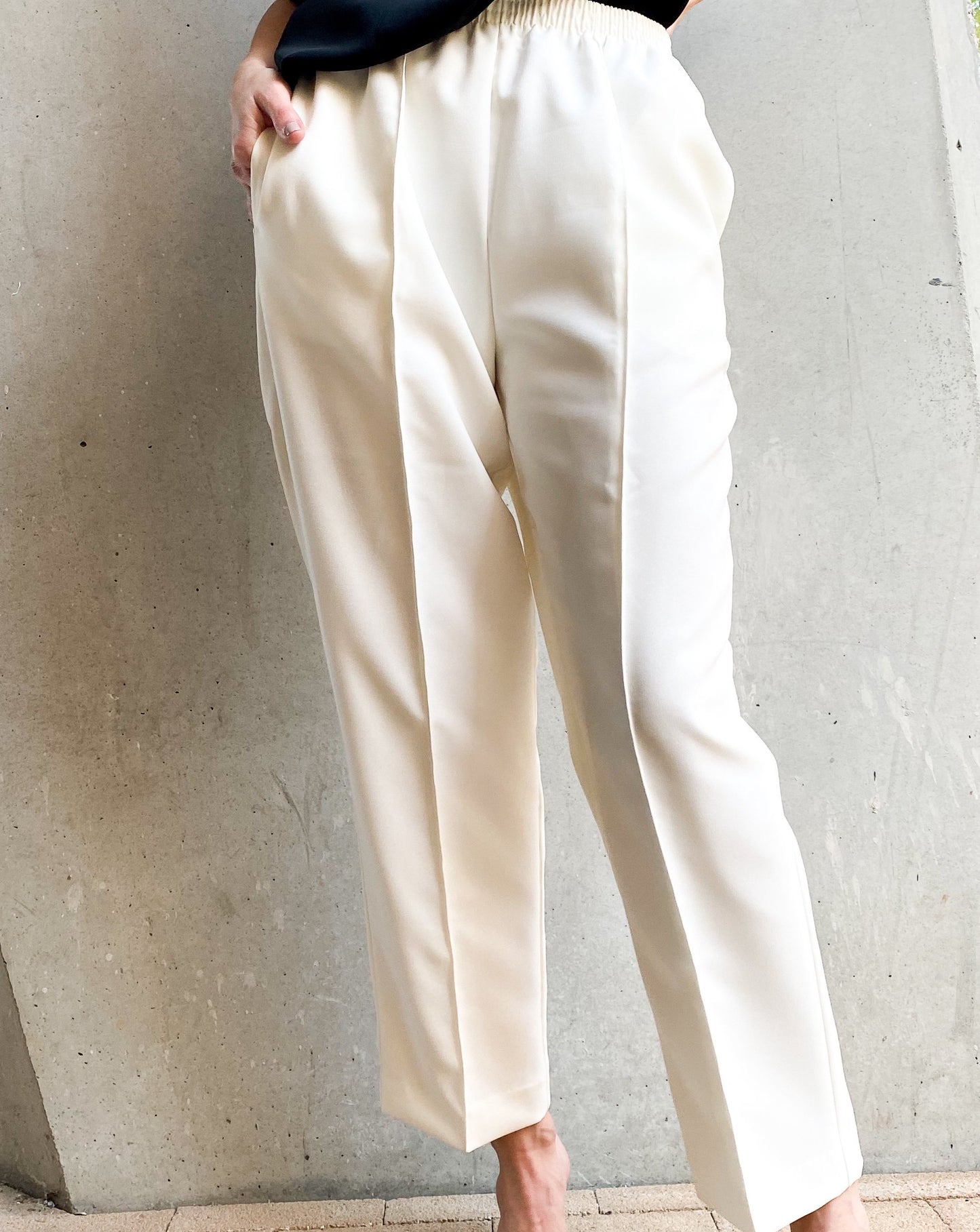 Vintage White Track Pant