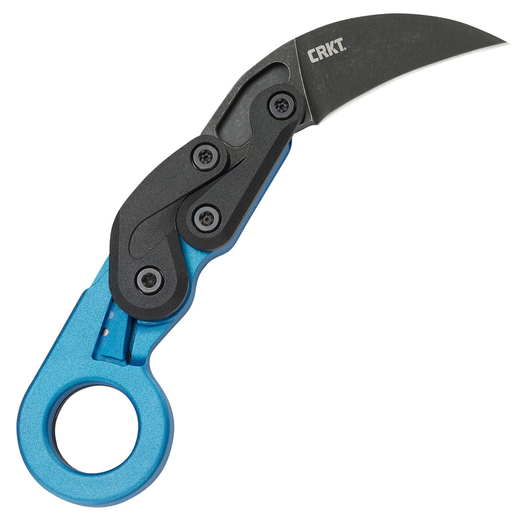 CRKT Provoke Kinematic Morphing Karambit blue