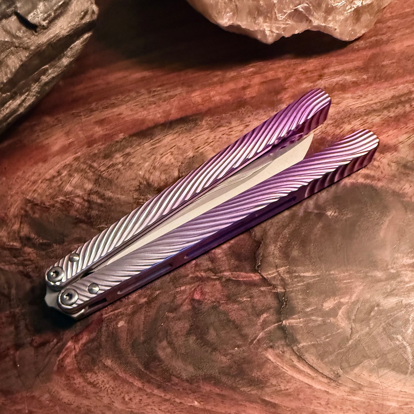 Nabalis - Violet Wing - False Edge Blade