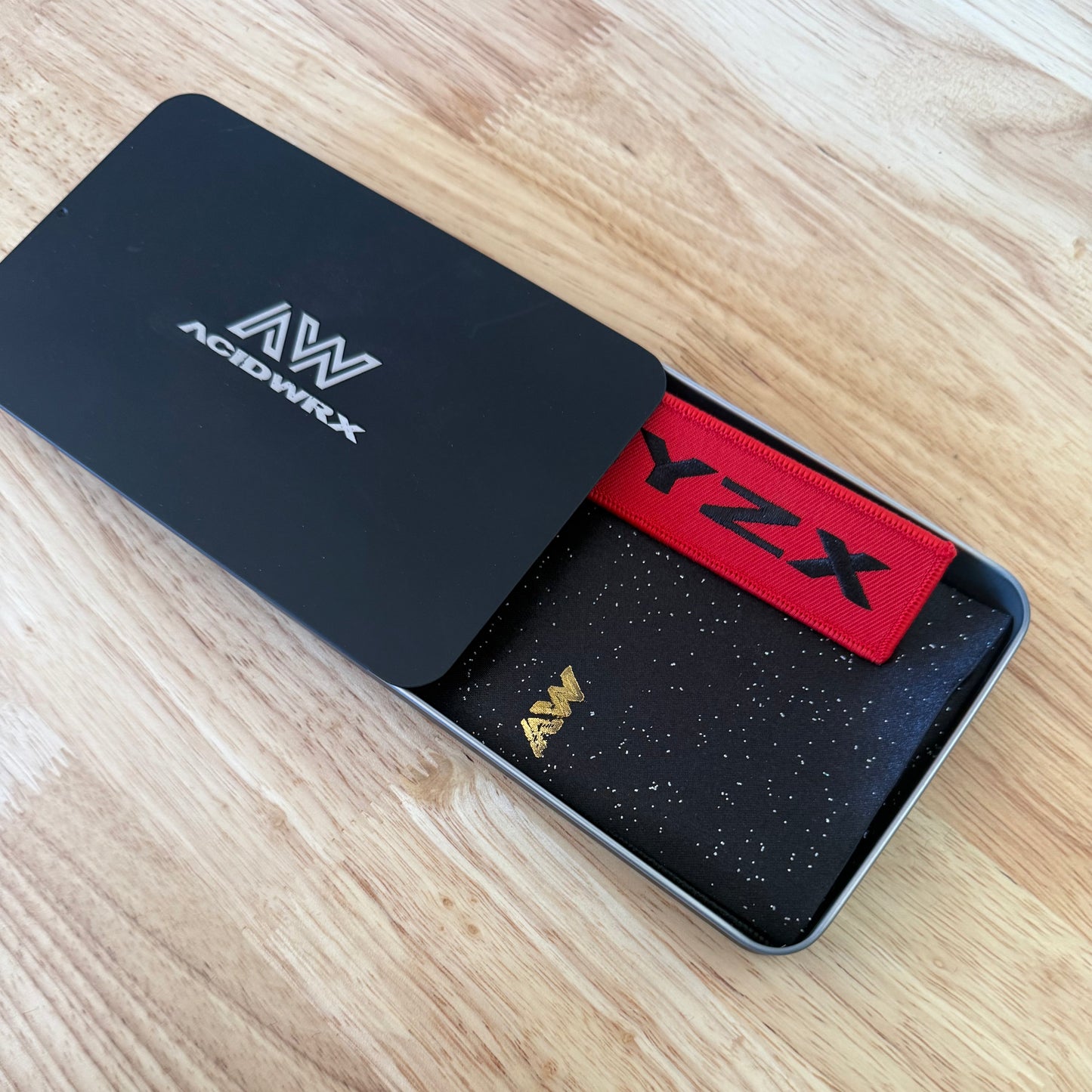 ACIDWRX - Balisong Tin Case, Cleaning Cloth