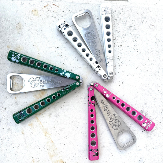 BBbarfly OG2 - New Soda Pop Balisong Bottle Opener