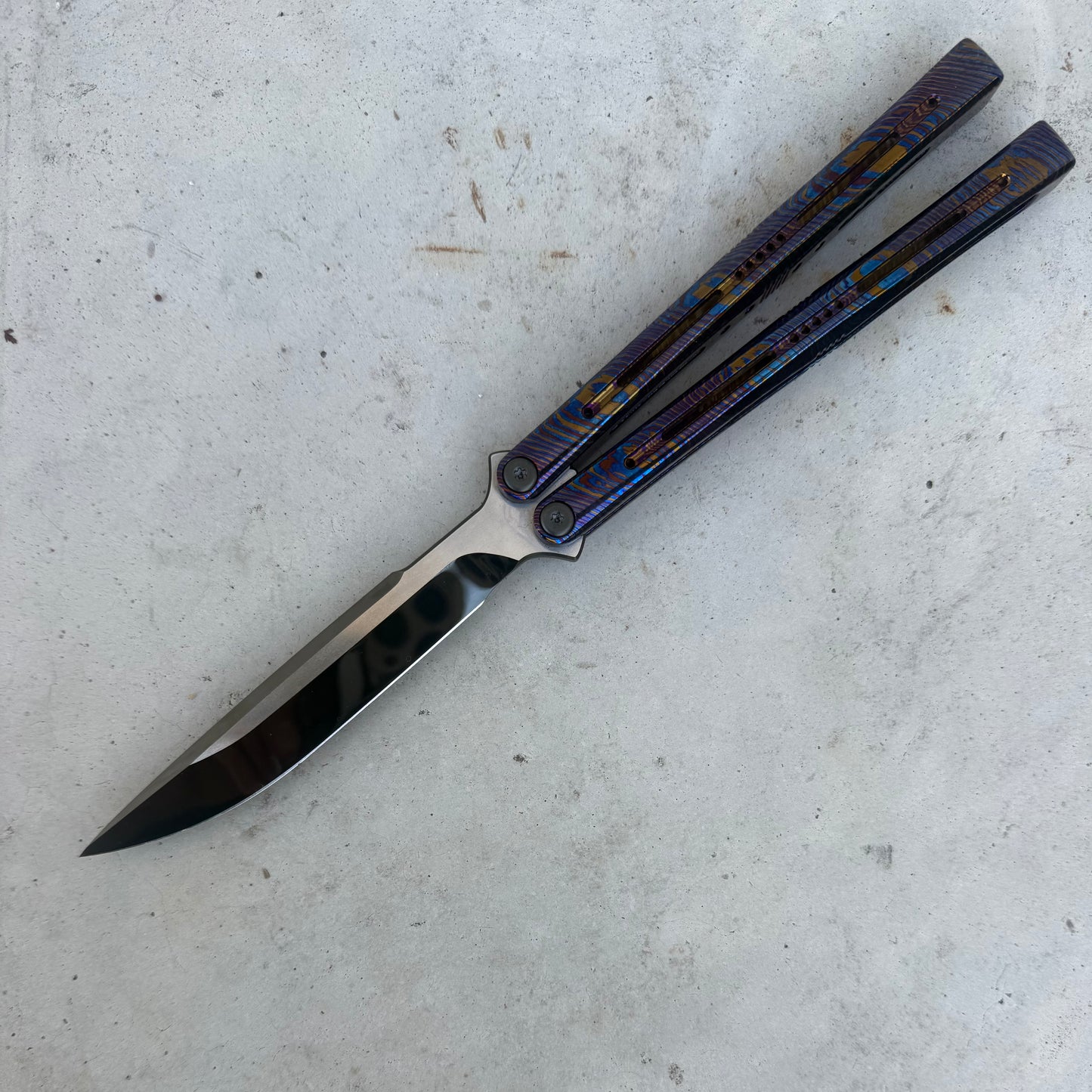 Morph Knives - TURBID V2 Timascus , Polished