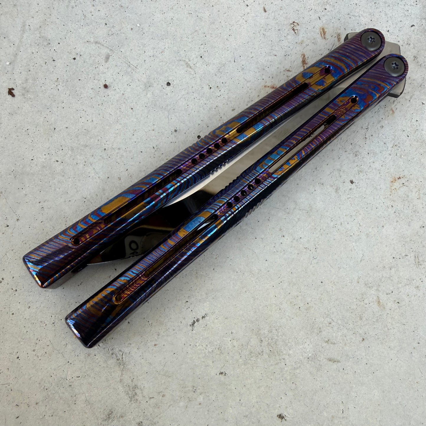 Morph Knives - TURBID V2 Timascus , Polished