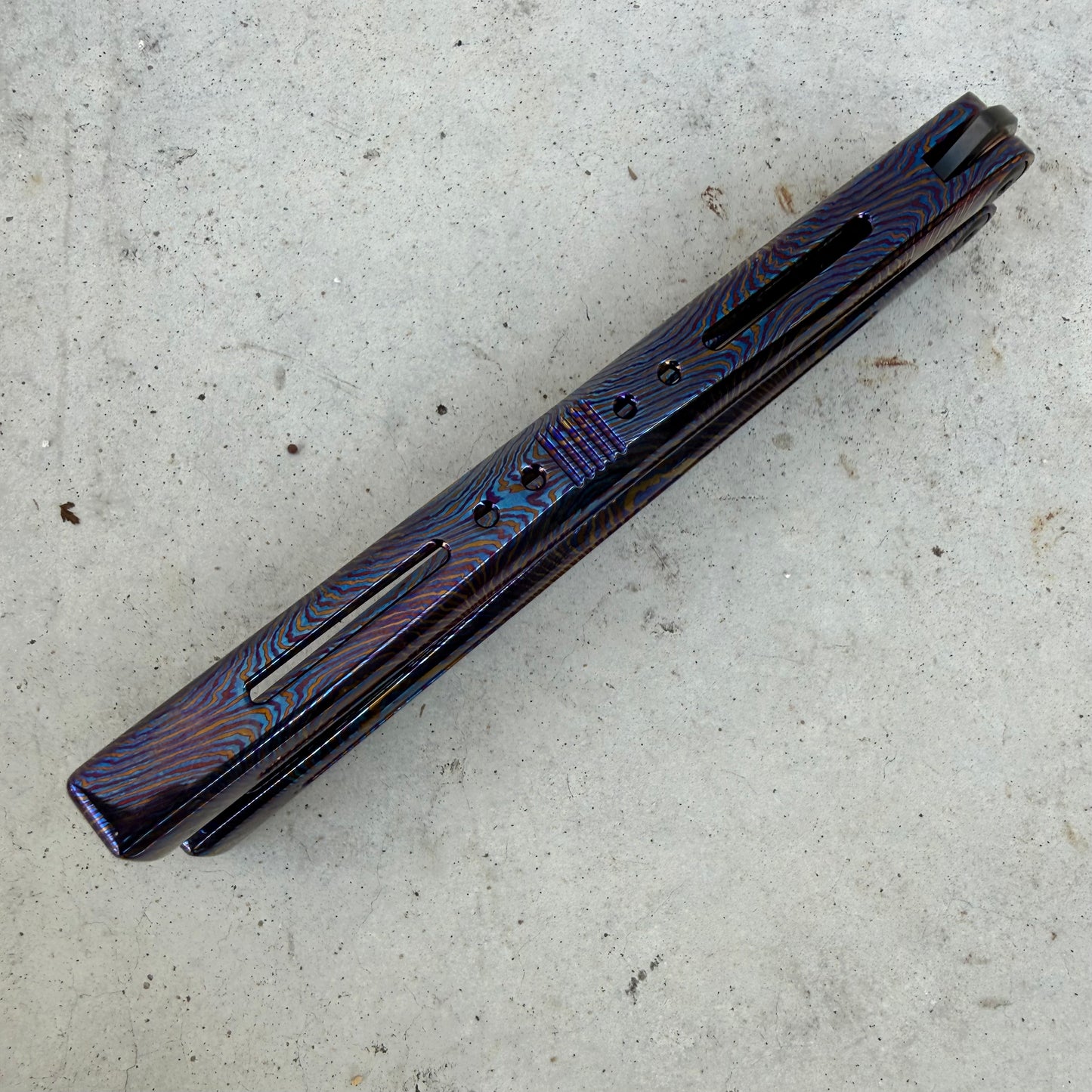 Morph Knives - TURBID V2 Timascus , Polished