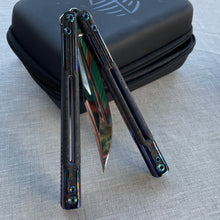Load image into Gallery viewer, LDY BALISONG - CYGNUS Timascus Half Dress
