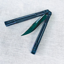 Load image into Gallery viewer, LDY BALISONG - CYGNUS Timascus Half Dress
