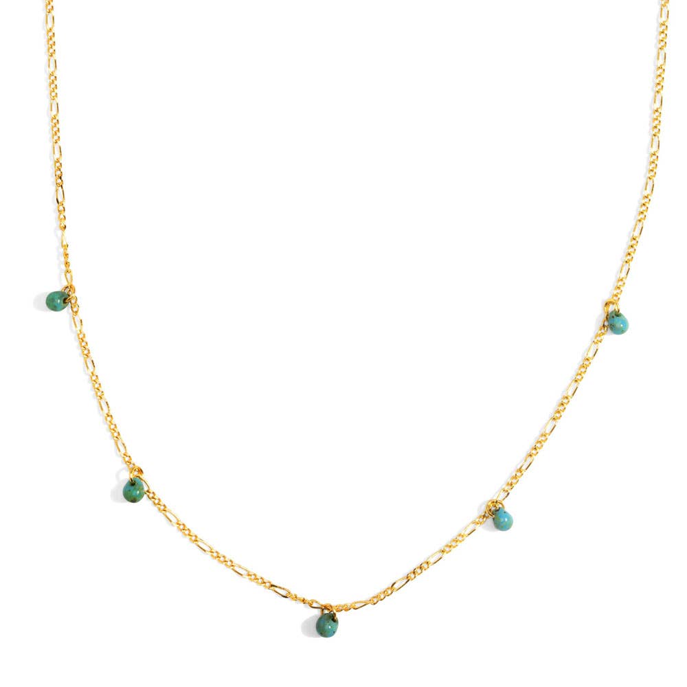 Five Graces with Turquoise Necklace
