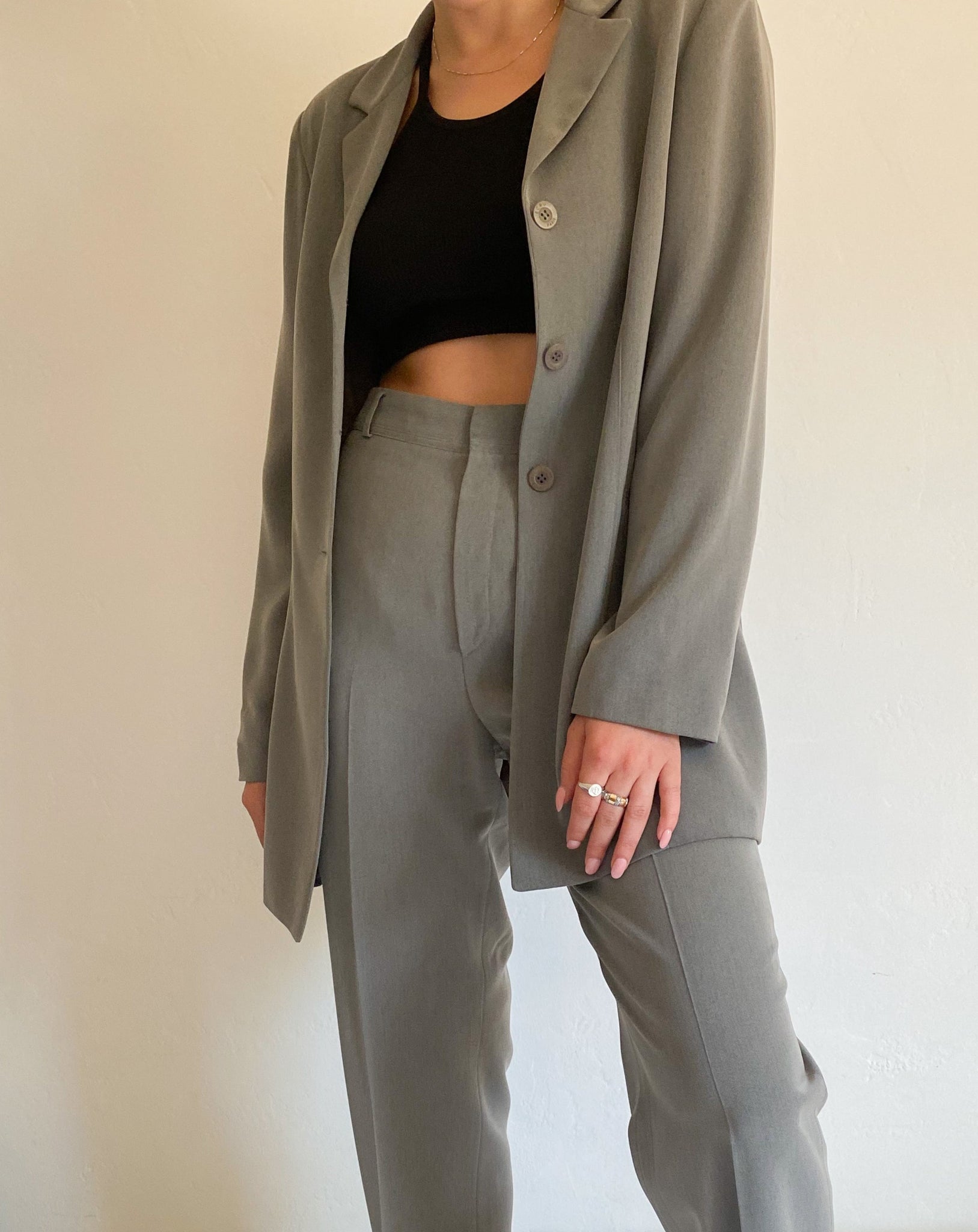 Grey Suit Set