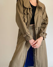 Load image into Gallery viewer, Mondi Olive Trench Suit Set
