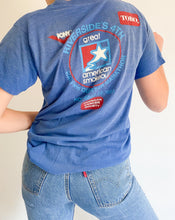 Load image into Gallery viewer, Vintage 80s Natural Light Olympics Blue Tee
