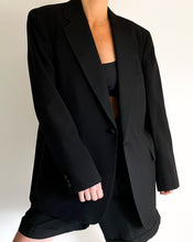 Load image into Gallery viewer, Vintage Neiman Marcus Oversized Black Blazer
