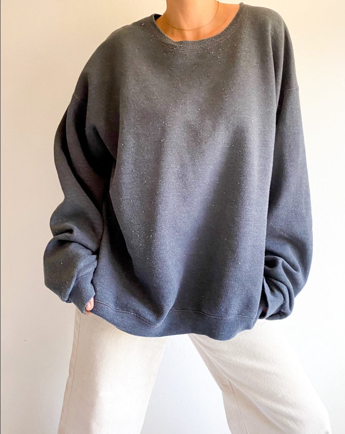 Vintage Faded Blue Sweatshirt
