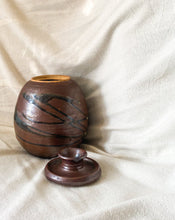 Load image into Gallery viewer, Vintage Ceramic Vessel with Lid
