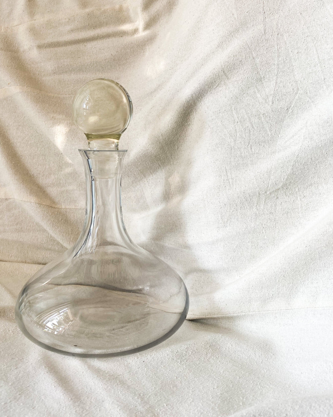 Vintage Glass Decanter