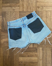 Load image into Gallery viewer, Vintage Levi&#39;s with Leather Patchwork
