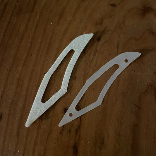 Ceroni Knives Replacement Fiber and Teflon blade for ink , Tracker