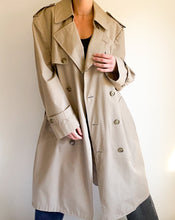 Load image into Gallery viewer, Vintage London Fog Khaki Trench Coat
