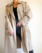 Load image into Gallery viewer, Vintage London Fog Khaki Trench Coat
