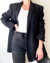 Load image into Gallery viewer, Vintage Ralph Lauren Charcoal Wool Blazer
