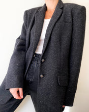 Load image into Gallery viewer, Vintage Ralph Lauren Charcoal Wool Blazer
