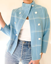 Load image into Gallery viewer, Vintage Pale Blue Mod 60s Jacket
