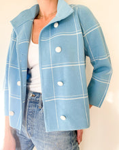 Load image into Gallery viewer, Vintage Pale Blue Mod 60s Jacket
