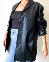 Load image into Gallery viewer, Vintage Wilsons Black Leather Jacket
