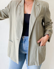 Load image into Gallery viewer, Vintage Sage Boxy Blazer
