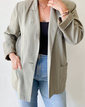 Load image into Gallery viewer, Vintage Sage Boxy Blazer
