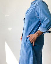 Load image into Gallery viewer, Vintage Denim Long Dress
