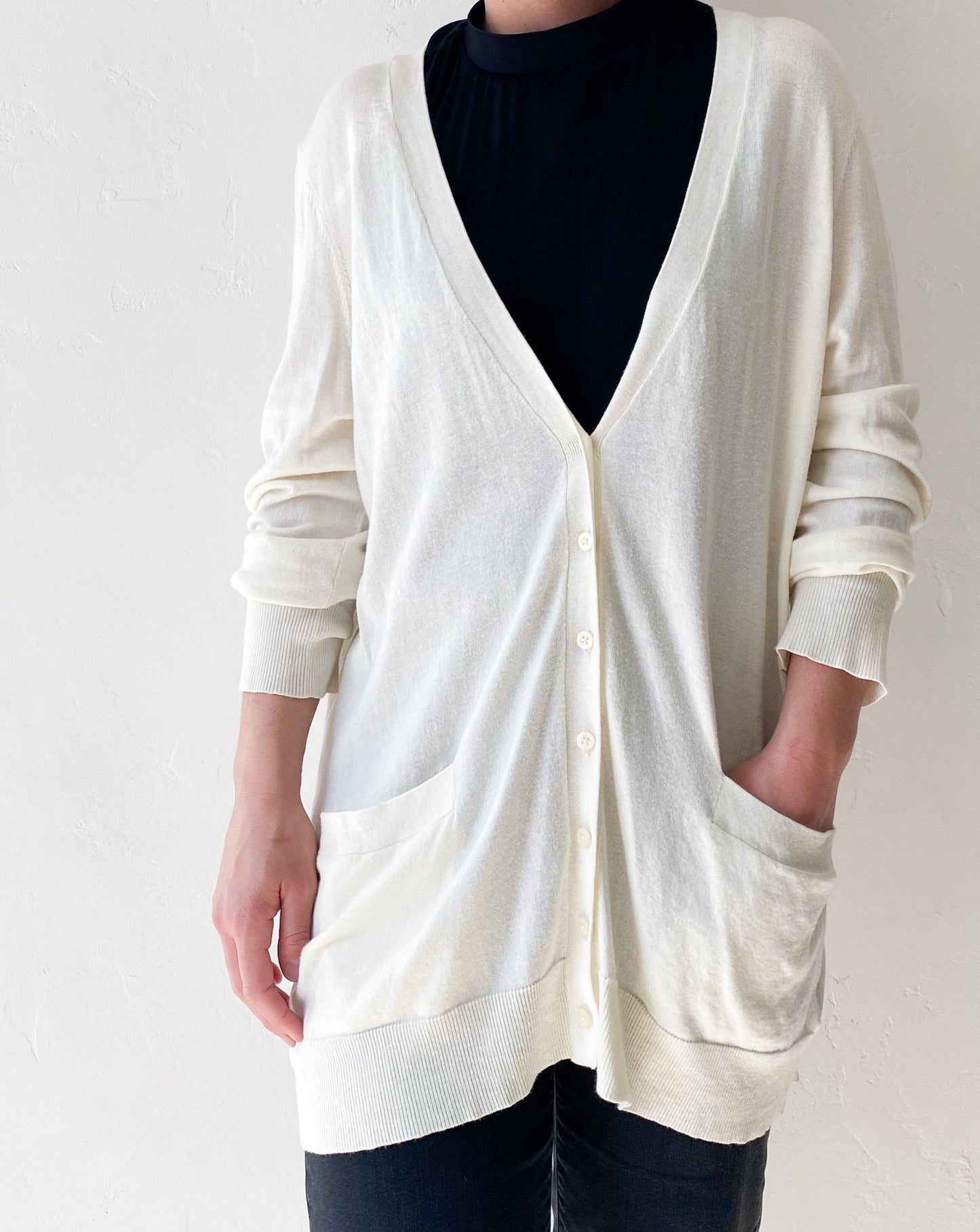 Lauren by Ralph Lauren Cream Cardigan