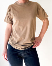 Load image into Gallery viewer, Vintage Camel Cotton Tee
