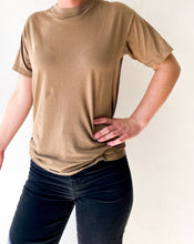 Load image into Gallery viewer, Vintage Camel Cotton Tee
