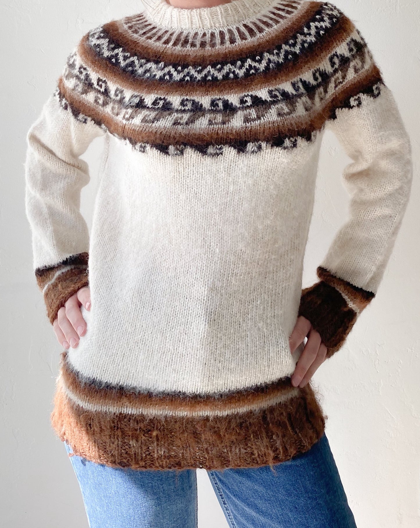 Vintage Norwegian Wool Sweater