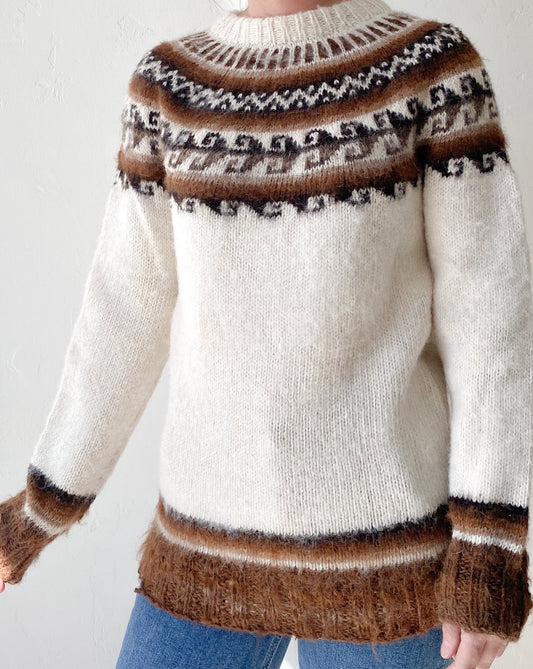 Vintage Norwegian Wool Sweater