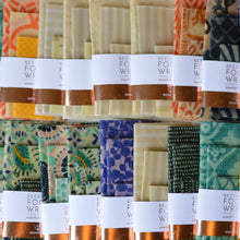 Load image into Gallery viewer, Beeswax Food Wraps (3 pack)
