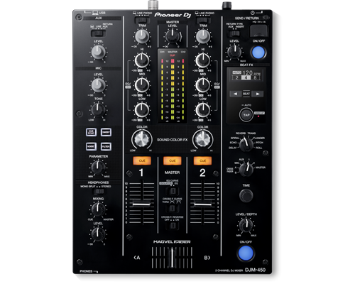 Pioneer DJM-450 2-channel mixer