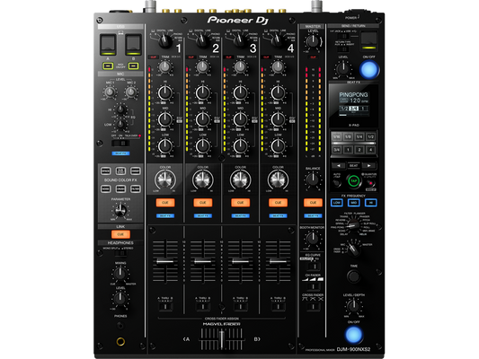 Pioneer DJM-900NXS2, 4-channel mixer