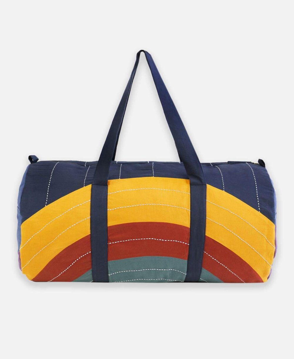 Rainbow Eclipse Weekender Duffle Bag